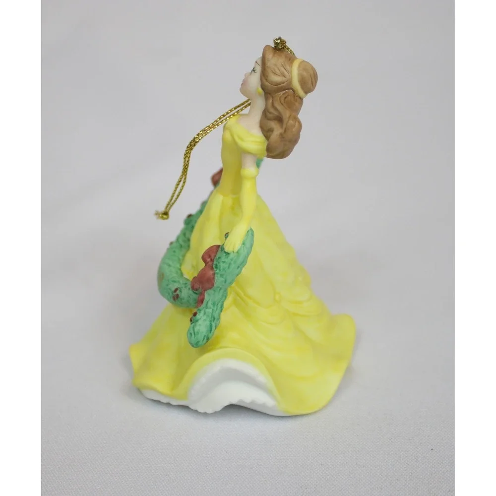2008 Grolier Belle Disney Porcelain Ornament Beauty & the Beast Holiday‎